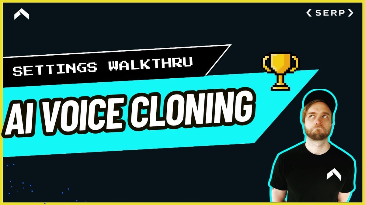 AI Voice Cloning Settings Walkthrough | How to Use Text to Speech AI