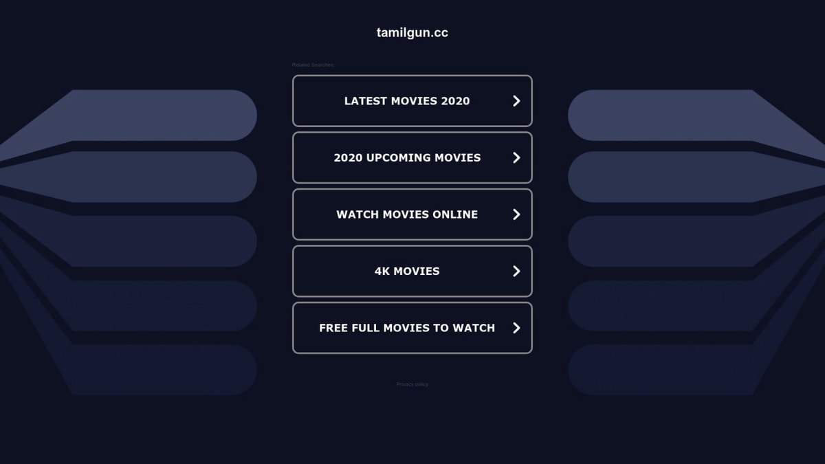 TamilGun Downloader website homepage