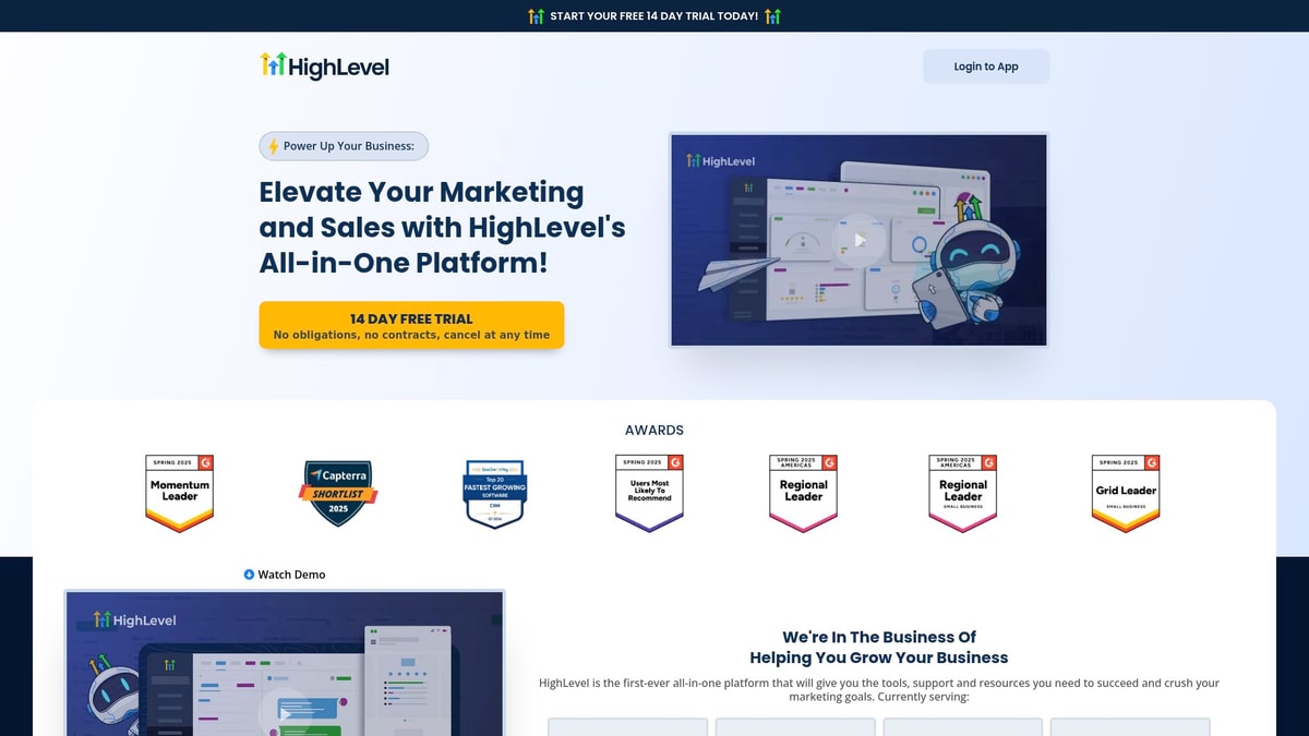 Gohighlevel Downloader website preview