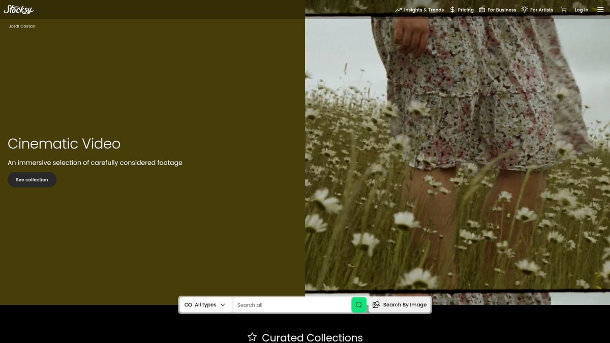 Stocksy Downloader website preview