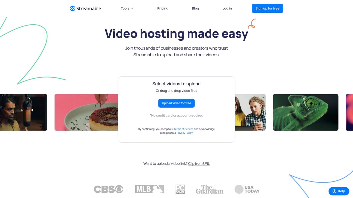 Stream Downloader website preview